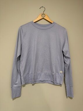 Vuori Long Sleeve Tee in Light Lavender